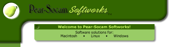 Welcome to Pear-Socam Softworks!
